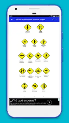 Señales de Transito HND⭐ android App screenshot 20