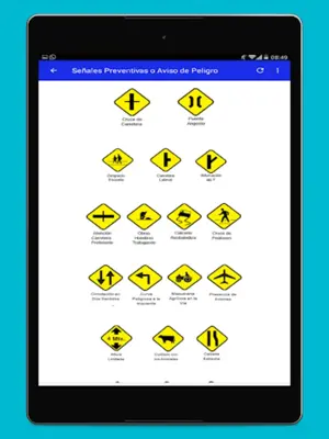 Señales de Transito HND⭐ android App screenshot 4
